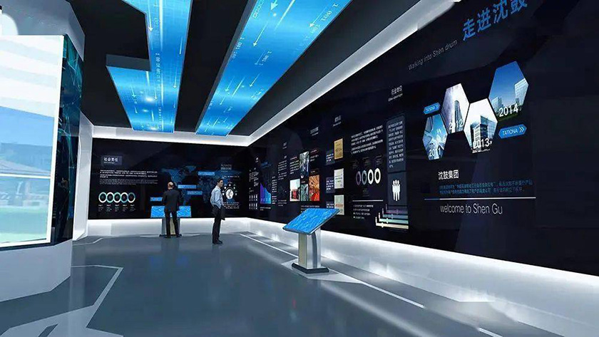 玉林智能数字企业展厅设计